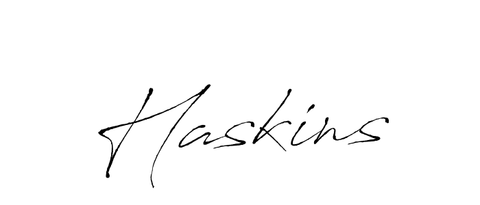 How to make Haskins signature? Antro_Vectra is a professional autograph style. Create handwritten signature for Haskins name. Haskins signature style 6 images and pictures png