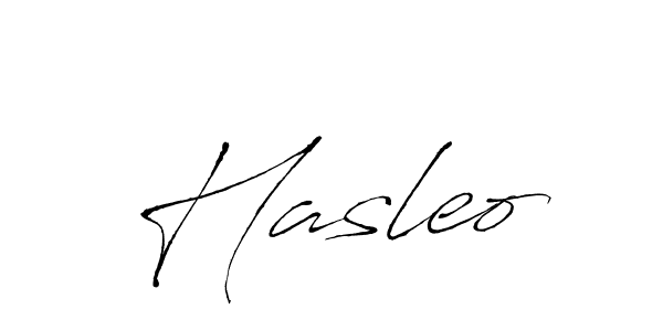 Antro_Vectra is a professional signature style that is perfect for those who want to add a touch of class to their signature. It is also a great choice for those who want to make their signature more unique. Get Hasleo name to fancy signature for free. Hasleo signature style 6 images and pictures png