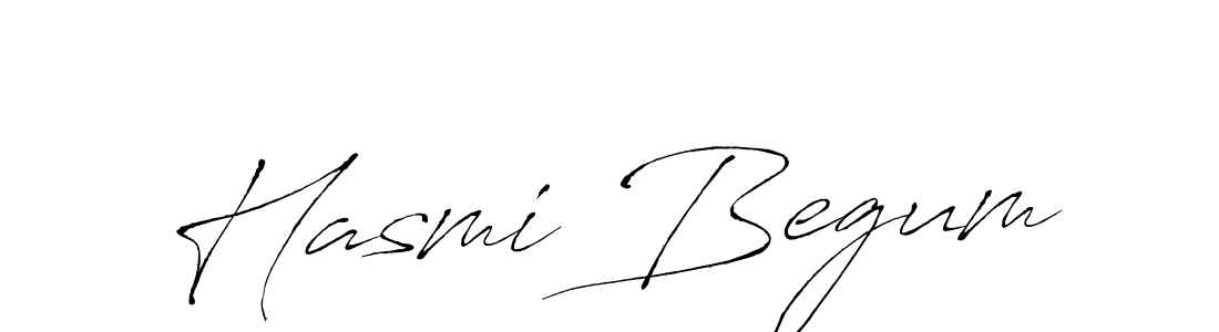 It looks lik you need a new signature style for name Hasmi Begum. Design unique handwritten (Antro_Vectra) signature with our free signature maker in just a few clicks. Hasmi Begum signature style 6 images and pictures png