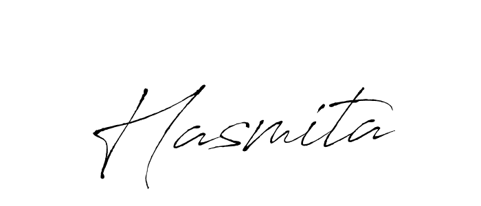 Use a signature maker to create a handwritten signature online. With this signature software, you can design (Antro_Vectra) your own signature for name Hasmita. Hasmita signature style 6 images and pictures png