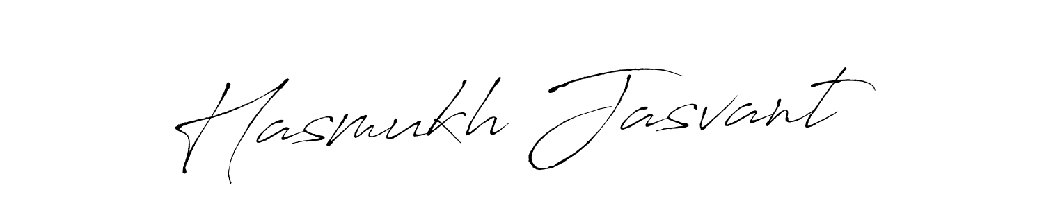 Design your own signature with our free online signature maker. With this signature software, you can create a handwritten (Antro_Vectra) signature for name Hasmukh Jasvant. Hasmukh Jasvant signature style 6 images and pictures png
