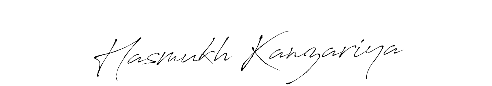 Make a short Hasmukh Kanzariya signature style. Manage your documents anywhere anytime using Antro_Vectra. Create and add eSignatures, submit forms, share and send files easily. Hasmukh Kanzariya signature style 6 images and pictures png