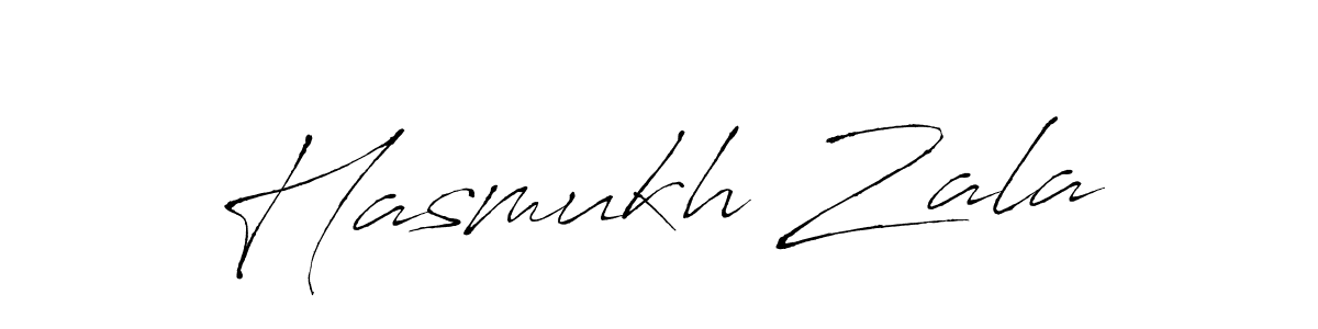 Use a signature maker to create a handwritten signature online. With this signature software, you can design (Antro_Vectra) your own signature for name Hasmukh Zala. Hasmukh Zala signature style 6 images and pictures png