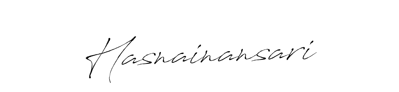 This is the best signature style for the Hasnainansari name. Also you like these signature font (Antro_Vectra). Mix name signature. Hasnainansari signature style 6 images and pictures png