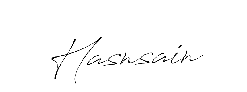 It looks lik you need a new signature style for name Hasnsain. Design unique handwritten (Antro_Vectra) signature with our free signature maker in just a few clicks. Hasnsain signature style 6 images and pictures png