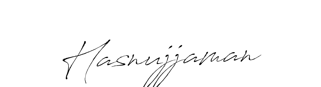 Make a beautiful signature design for name Hasnujjaman. With this signature (Antro_Vectra) style, you can create a handwritten signature for free. Hasnujjaman signature style 6 images and pictures png