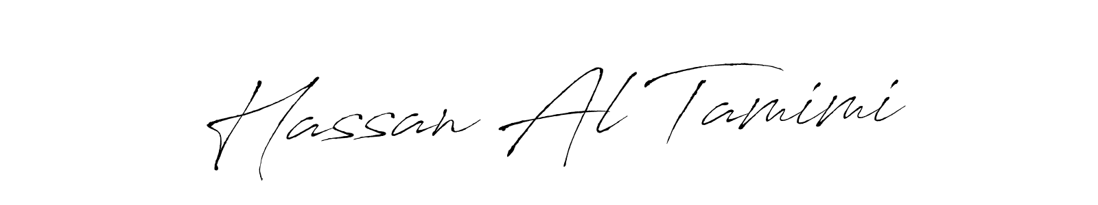 How to make Hassan Al Tamimi signature? Antro_Vectra is a professional autograph style. Create handwritten signature for Hassan Al Tamimi name. Hassan Al Tamimi signature style 6 images and pictures png