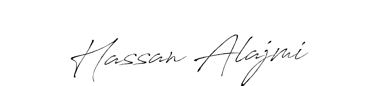 Use a signature maker to create a handwritten signature online. With this signature software, you can design (Antro_Vectra) your own signature for name Hassan Alajmi. Hassan Alajmi signature style 6 images and pictures png