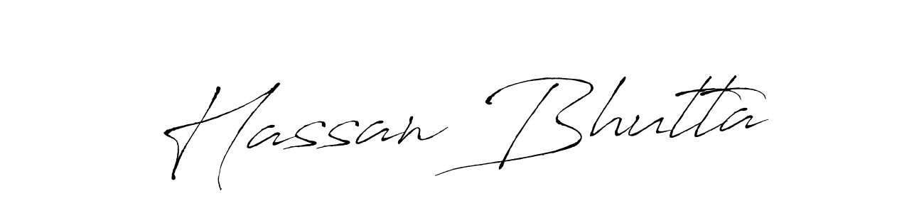 You should practise on your own different ways (Antro_Vectra) to write your name (Hassan Bhutta) in signature. don't let someone else do it for you. Hassan Bhutta signature style 6 images and pictures png