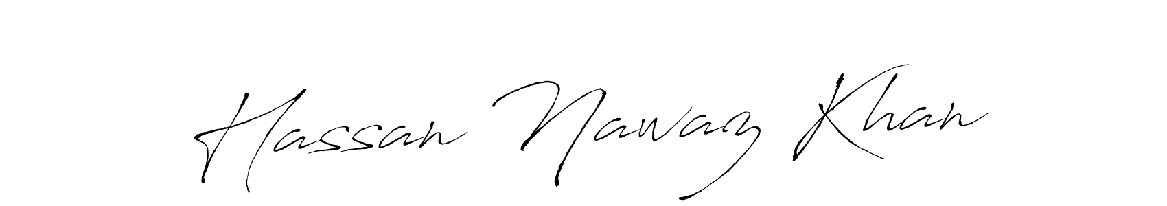 Antro_Vectra is a professional signature style that is perfect for those who want to add a touch of class to their signature. It is also a great choice for those who want to make their signature more unique. Get Hassan Nawaz Khan name to fancy signature for free. Hassan Nawaz Khan signature style 6 images and pictures png