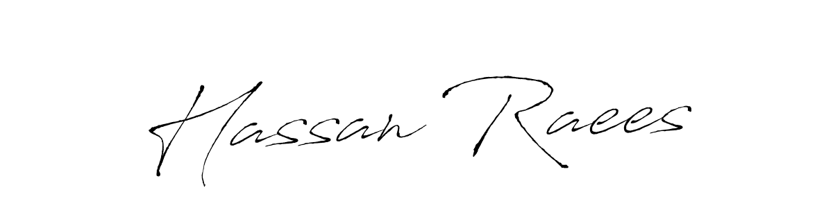 Make a beautiful signature design for name Hassan Raees. With this signature (Antro_Vectra) style, you can create a handwritten signature for free. Hassan Raees signature style 6 images and pictures png