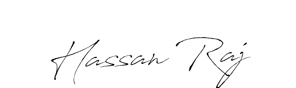 Design your own signature with our free online signature maker. With this signature software, you can create a handwritten (Antro_Vectra) signature for name Hassan Raj. Hassan Raj signature style 6 images and pictures png