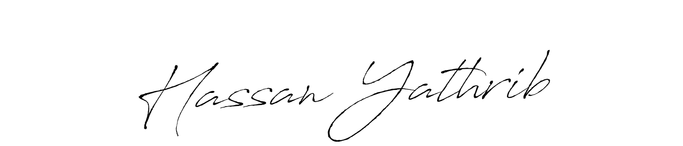 Also we have Hassan Yathrib name is the best signature style. Create professional handwritten signature collection using Antro_Vectra autograph style. Hassan Yathrib signature style 6 images and pictures png
