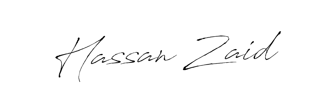 Create a beautiful signature design for name Hassan Zaid. With this signature (Antro_Vectra) fonts, you can make a handwritten signature for free. Hassan Zaid signature style 6 images and pictures png