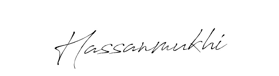 Also we have Hassanmukhi name is the best signature style. Create professional handwritten signature collection using Antro_Vectra autograph style. Hassanmukhi signature style 6 images and pictures png