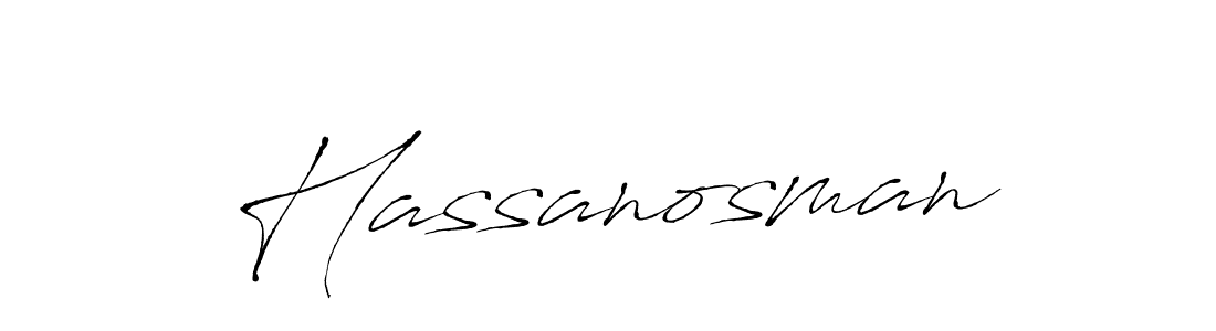 Use a signature maker to create a handwritten signature online. With this signature software, you can design (Antro_Vectra) your own signature for name Hassanosman. Hassanosman signature style 6 images and pictures png