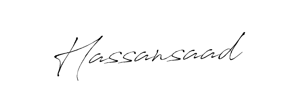 if you are searching for the best signature style for your name Hassansaad. so please give up your signature search. here we have designed multiple signature styles  using Antro_Vectra. Hassansaad signature style 6 images and pictures png