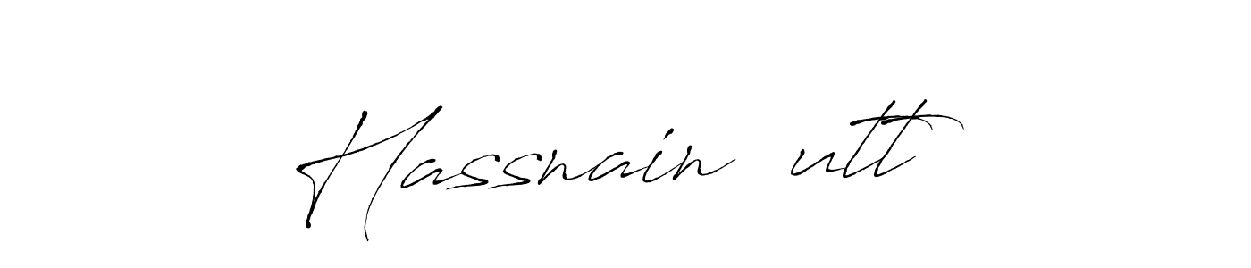 Also You can easily find your signature by using the search form. We will create Hassnain جutt name handwritten signature images for you free of cost using Antro_Vectra sign style. Hassnain جutt signature style 6 images and pictures png