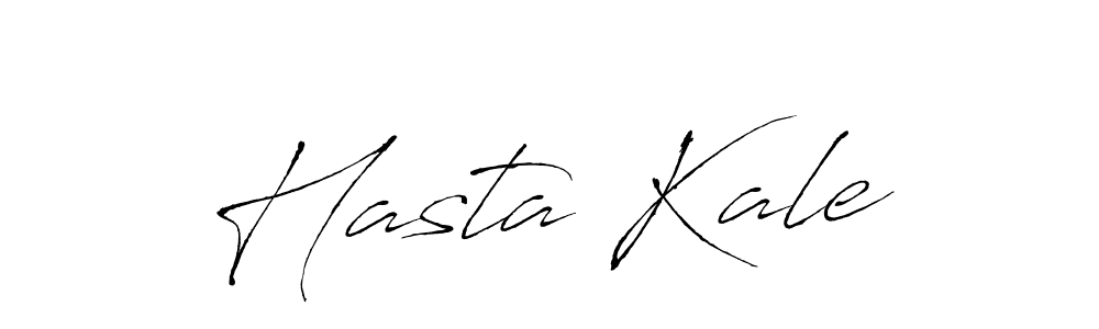 Design your own signature with our free online signature maker. With this signature software, you can create a handwritten (Antro_Vectra) signature for name Hasta Kale. Hasta Kale signature style 6 images and pictures png