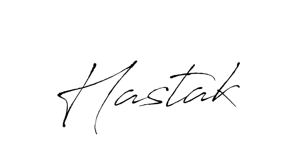 How to make Hastak name signature. Use Antro_Vectra style for creating short signs online. This is the latest handwritten sign. Hastak signature style 6 images and pictures png