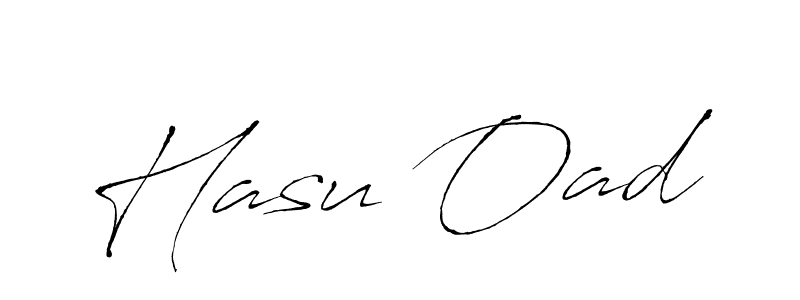 How to make Hasu Oad signature? Antro_Vectra is a professional autograph style. Create handwritten signature for Hasu Oad name. Hasu Oad signature style 6 images and pictures png