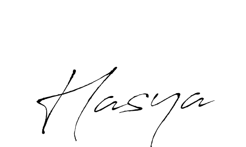 Create a beautiful signature design for name Hasya. With this signature (Antro_Vectra) fonts, you can make a handwritten signature for free. Hasya signature style 6 images and pictures png