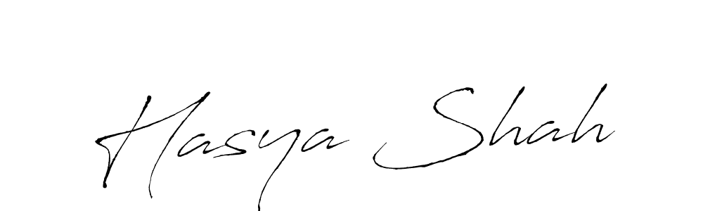 It looks lik you need a new signature style for name Hasya Shah. Design unique handwritten (Antro_Vectra) signature with our free signature maker in just a few clicks. Hasya Shah signature style 6 images and pictures png