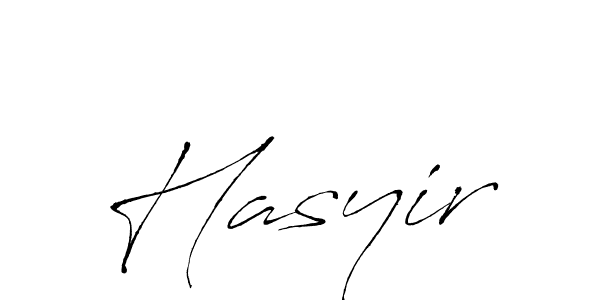 Also You can easily find your signature by using the search form. We will create Hasyir name handwritten signature images for you free of cost using Antro_Vectra sign style. Hasyir signature style 6 images and pictures png