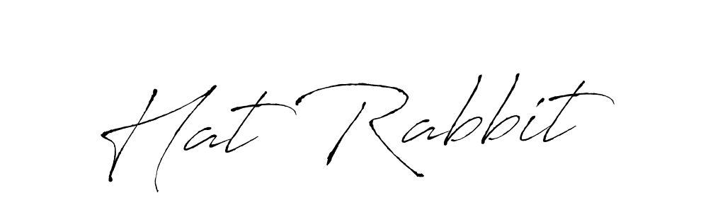 Also we have Hat Rabbit name is the best signature style. Create professional handwritten signature collection using Antro_Vectra autograph style. Hat Rabbit signature style 6 images and pictures png