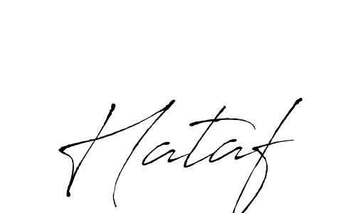 How to make Hataf name signature. Use Antro_Vectra style for creating short signs online. This is the latest handwritten sign. Hataf signature style 6 images and pictures png