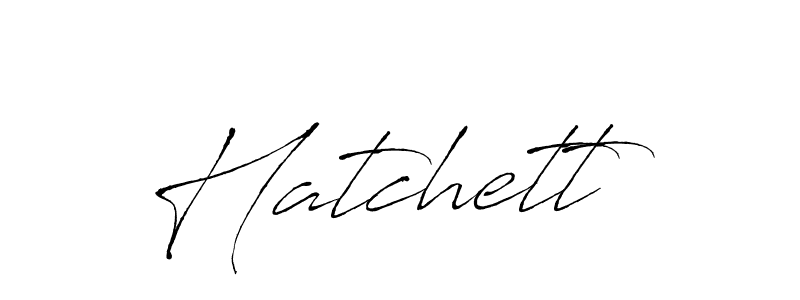 Create a beautiful signature design for name Hatchett. With this signature (Antro_Vectra) fonts, you can make a handwritten signature for free. Hatchett signature style 6 images and pictures png