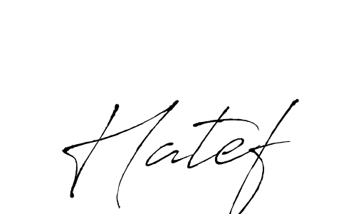 Create a beautiful signature design for name Hatef. With this signature (Antro_Vectra) fonts, you can make a handwritten signature for free. Hatef signature style 6 images and pictures png