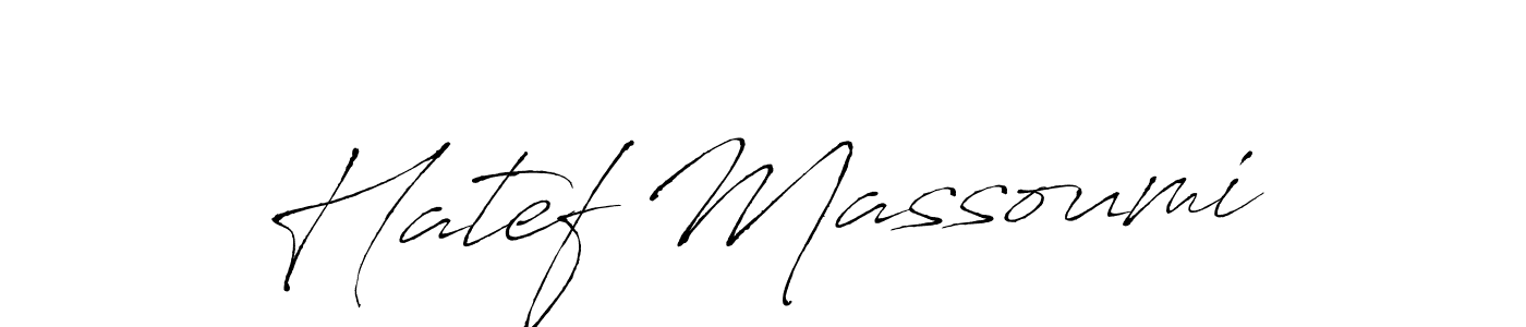 Make a beautiful signature design for name Hatef Massoumi. Use this online signature maker to create a handwritten signature for free. Hatef Massoumi signature style 6 images and pictures png