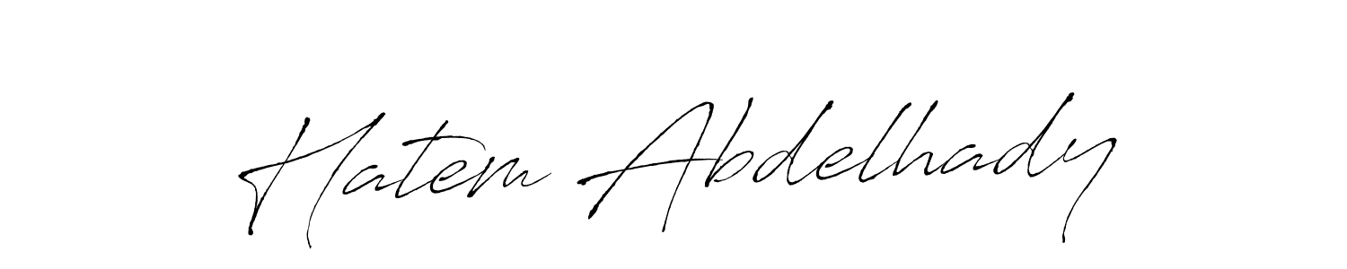 This is the best signature style for the Hatem Abdelhady name. Also you like these signature font (Antro_Vectra). Mix name signature. Hatem Abdelhady signature style 6 images and pictures png
