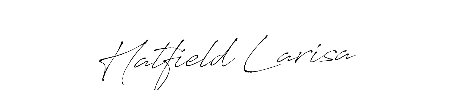 Create a beautiful signature design for name Hatfield Larisa. With this signature (Antro_Vectra) fonts, you can make a handwritten signature for free. Hatfield Larisa signature style 6 images and pictures png