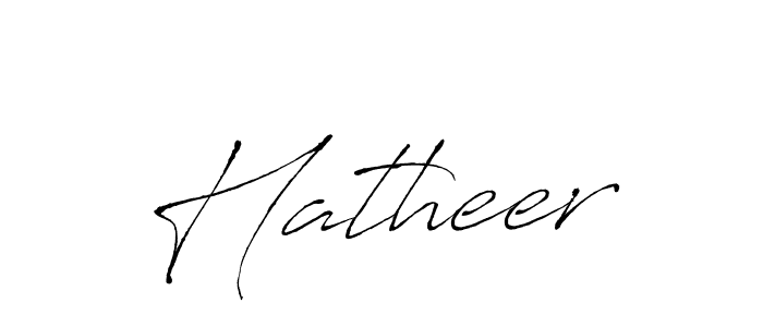 The best way (Antro_Vectra) to make a short signature is to pick only two or three words in your name. The name Hatheer include a total of six letters. For converting this name. Hatheer signature style 6 images and pictures png