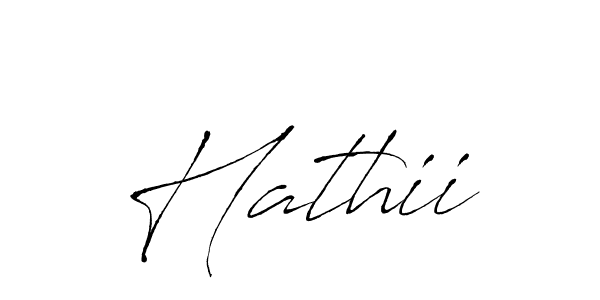 You should practise on your own different ways (Antro_Vectra) to write your name (Hathii) in signature. don't let someone else do it for you. Hathii signature style 6 images and pictures png