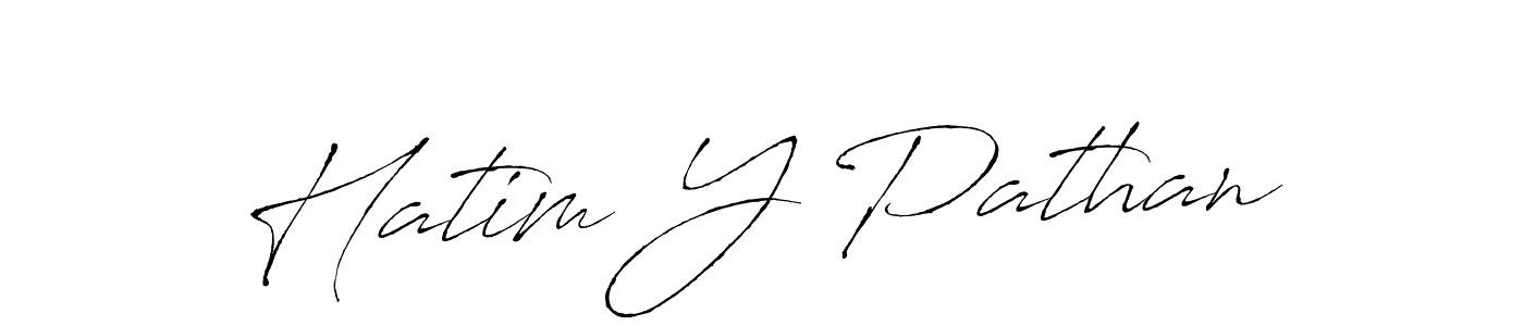 Also You can easily find your signature by using the search form. We will create Hatim Y Pathan name handwritten signature images for you free of cost using Antro_Vectra sign style. Hatim Y Pathan signature style 6 images and pictures png