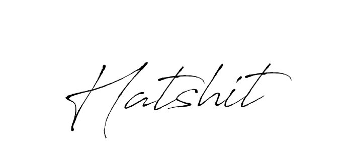 Antro_Vectra is a professional signature style that is perfect for those who want to add a touch of class to their signature. It is also a great choice for those who want to make their signature more unique. Get Hatshit name to fancy signature for free. Hatshit signature style 6 images and pictures png