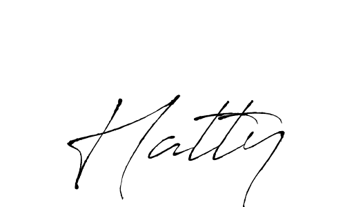 Similarly Antro_Vectra is the best handwritten signature design. Signature creator online .You can use it as an online autograph creator for name Hatty. Hatty signature style 6 images and pictures png