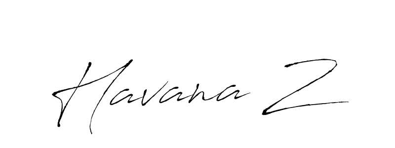 Antro_Vectra is a professional signature style that is perfect for those who want to add a touch of class to their signature. It is also a great choice for those who want to make their signature more unique. Get Havana Z name to fancy signature for free. Havana Z signature style 6 images and pictures png