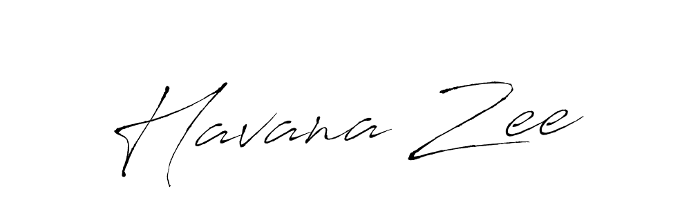 Create a beautiful signature design for name Havana Zee. With this signature (Antro_Vectra) fonts, you can make a handwritten signature for free. Havana Zee signature style 6 images and pictures png