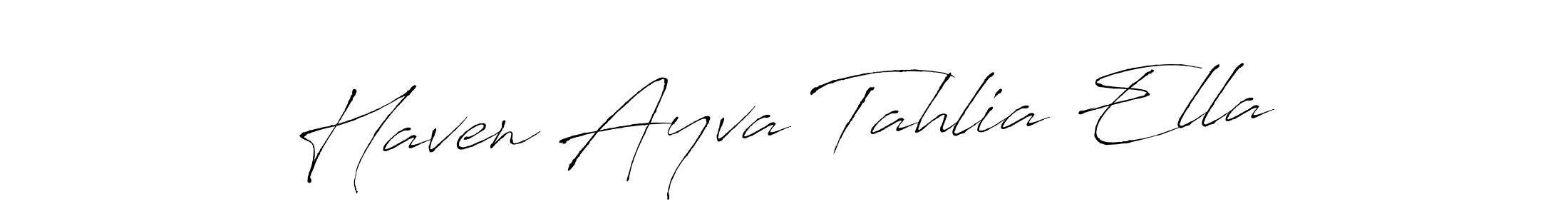 You should practise on your own different ways (Antro_Vectra) to write your name (Haven Ayva Tahlia Ella) in signature. don't let someone else do it for you. Haven Ayva Tahlia Ella signature style 6 images and pictures png