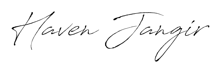 Turn your name Haven Jangir into a signature brand with Antro_Vectra styling. Download in standard PNG or transparent format anytime. Haven Jangir signature style 6 images and pictures png