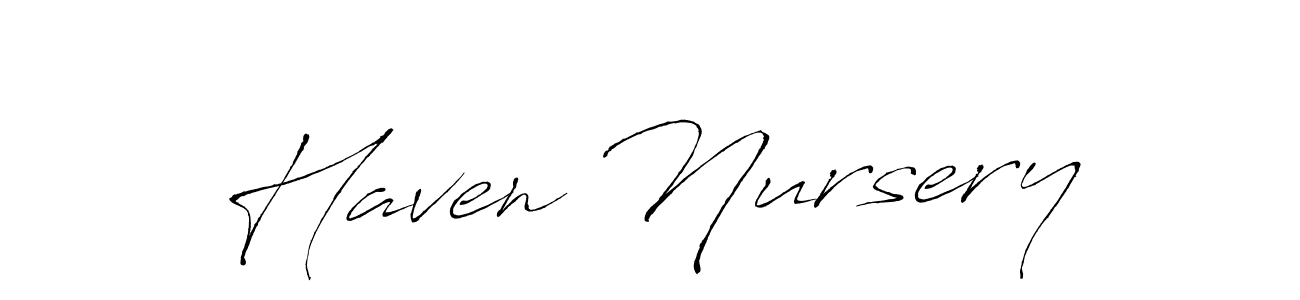 Also You can easily find your signature by using the search form. We will create Haven Nursery name handwritten signature images for you free of cost using Antro_Vectra sign style. Haven Nursery signature style 6 images and pictures png