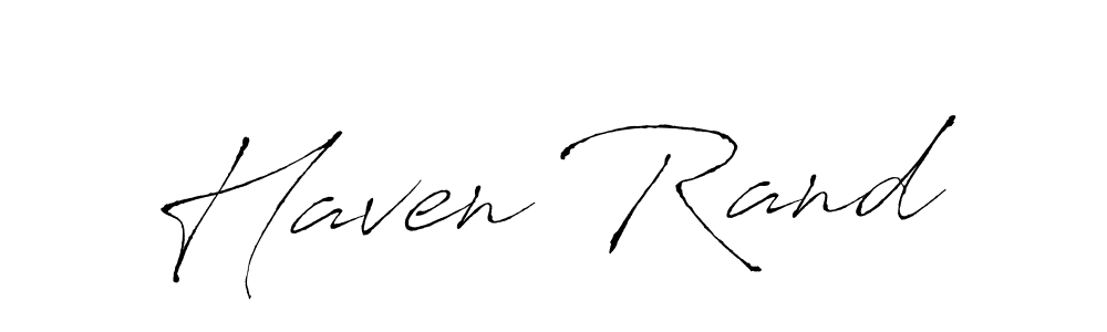 How to make Haven Rand signature? Antro_Vectra is a professional autograph style. Create handwritten signature for Haven Rand name. Haven Rand signature style 6 images and pictures png