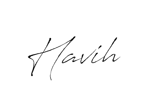 How to make Havih signature? Antro_Vectra is a professional autograph style. Create handwritten signature for Havih name. Havih signature style 6 images and pictures png