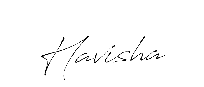 Make a beautiful signature design for name Havisha. With this signature (Antro_Vectra) style, you can create a handwritten signature for free. Havisha signature style 6 images and pictures png