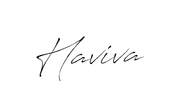 Also we have Haviva name is the best signature style. Create professional handwritten signature collection using Antro_Vectra autograph style. Haviva signature style 6 images and pictures png