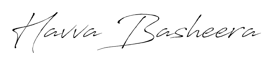 Generate high-definition signature styles for Havva Basheera. The Antro_Vectra typeface ensures crisp legibility and sophisticated design. Havva Basheera signature style 6 images and pictures png
